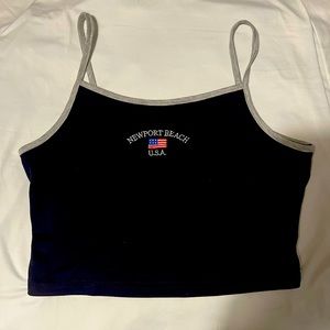 Newport crop tank